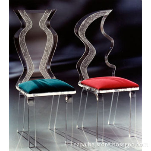 Lucite LED Wedding Chair (CY909& 910)